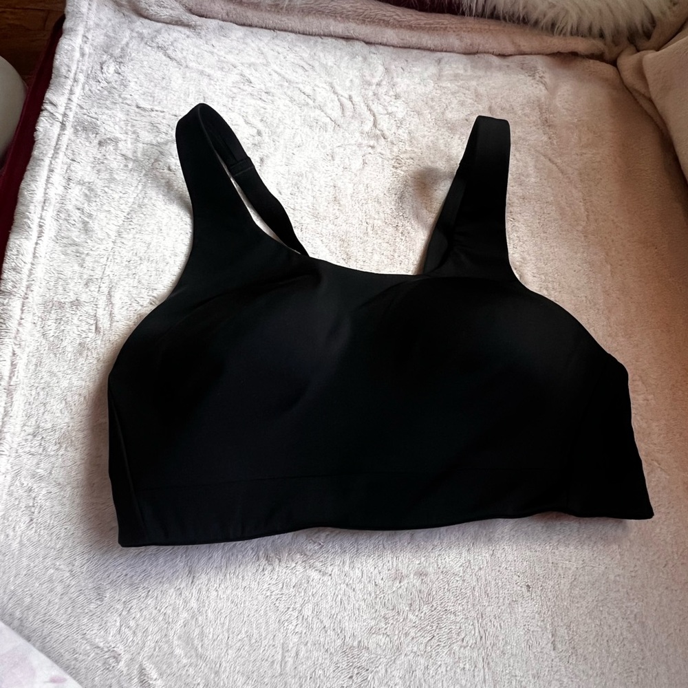 Athleta Black Sports Bra set green bleu black size 34 C - Picture 3 of 8